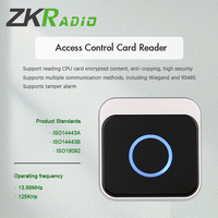 Lector de Tarjetas de Control de Acceso RFID con Precio de Fábrica al por Mayor, Salida Wiegand de 125 kHz, Interfaz de Comunicación NFC