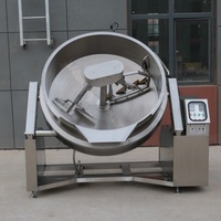 Wok (à vapeur) à agitation planétaire pour pâte de graines de lotus, avec processus de fabrication avancé, pour chauffage, agitation et mélange