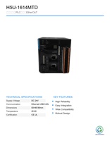 Controlador Lógico Programable (PLC CPU) INOV-ANCE Smart PL H5U-1614MTD de Alto Rendimiento Usado para Automatización Industrial