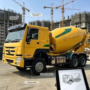 <span class=keywords><strong>Camion</strong></span> malaxeur à béton haute performance anti-usure <span class=keywords><strong>avec</strong></span> <span class=keywords><strong>pompe</strong></span> et moteur, système hydraulique stable pour le transport de ciment en construction urbaine - Product Image 1
