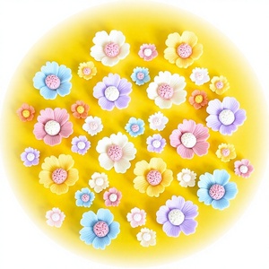 งานประติมากรรมดอกไม้เรซิ่นรูปนางฟ้าแสนสวย เป็นมิตรกับสิ่งแวดล้อม เหมาะสำหรับทำเครื่องประดับ DIY และอุปกรณ์ตกแต่งเคสมือถือ - Product Image 1