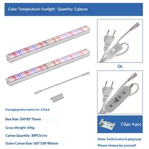 Lampe de culture pour semis, éclairage supplémentaire rouge <span class=keywords><strong>et</strong></span> bleu pour plantes, lampe de croissance des plantes à spectre complet - Product Image 4