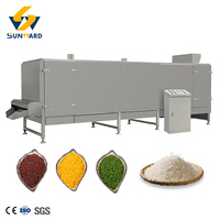 Usine de transformation de riz instantané clé en main, ligne de production automatique de riz artificiel, extrudeuse pour l'ajout de divers grains