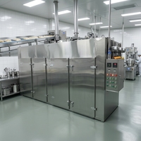 Équipement de séchage sous vide, four à circulation d'air chaud, sécheuse à plateaux, armoire de séchage industrielle pour la transformation alimentaire, automatique 380V