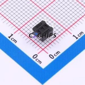 TS110916050 Tactile Switch SMD-4P,4.5x4.5mm Switch Single Pole Single Throw Round Button 1.6N 5mm - Product Image 2