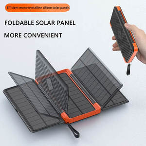 Panneau solaire portable d'extérieur, chargeur sans fil, batterie externe de grande capacité 20000mAh - Product Image 5