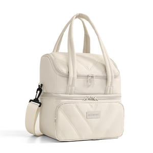 กระเป๋าเก็บความเย็นขนาดใหญ่ 30 ลิตร บรรจุได้ 48 กระป๋อง แบบกันน้ำ ผลิตตามสั่ง  วัสดุอลูมิเนียมฟอยล์  ดีไซน์ทันสมัย ป้องกันการรั่วซึม เหมาะสำหรับตั้งแคมป์ ชายหาด กิจกรรมกลางแจ้ง ใส่อาหาร - Product Image 4