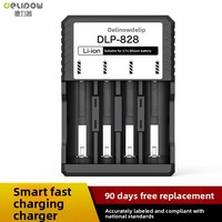 Feiben DLP-69 18650 chargeur de batterie au Lithium 2/4/8 fentes ABS matériel indicateur lumineux intelligent boîte de charge