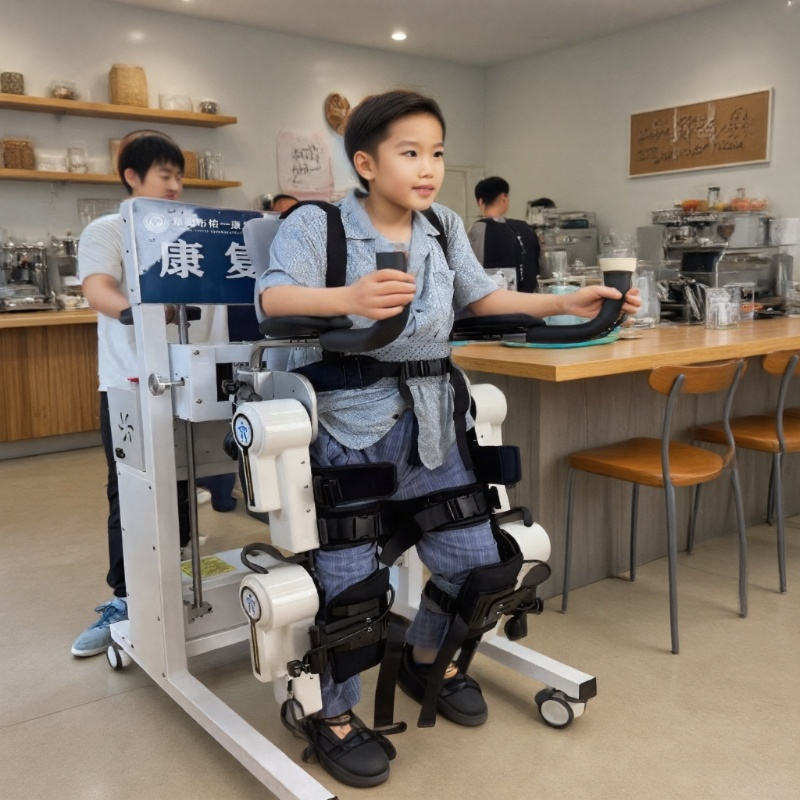 Lower Limb Rehabilitation Exoskeleton, Adjustable Gait Training ...