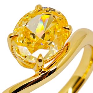 UM Jewelry Modern 925silver Zircon <b>ring</b> 18Kgold-plated suitable for both <b>men</b> and women daily wear wedding anniversary gift party - Product Image 4