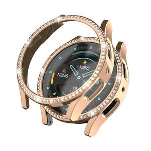 Funda Protectora de PC+Diamantes para <span class=keywords><strong>Samsung</strong></span> Galaxy <span class=keywords><strong>Watch</strong></span> 7 FE 40/44mm 47mm, Carcasa Protectora para Reloj Inteligente <span class=keywords><strong>Watch</strong></span> 7 Ultra - Product Image 3