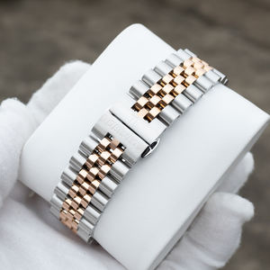 Jam Tangan Pria OBLVLO Luxury RX-VJ Dua Warna 40mm Kristal Safir Day Quartz Sport Multifungsi <span class=keywords><strong>Analog</strong></span> Tanggal Bercahaya - Product Image 5