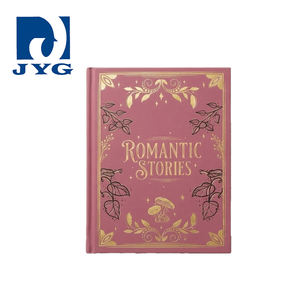 Novelas de Tapa Dura de Edición Limitada Romance, Servicio de Impresión de Tapa Dura al por Mayor con Bordes Metalizados y Estampado en Oro - Product Image 1