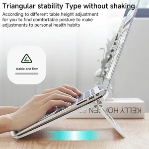 Nouveau support d'ordinateur portable pour Apple Lenovo HP Dell <span class=keywords><strong>Acer</strong></span> 12 13 14 15 16 17 pouces ordinateurs <span class=keywords><strong>portables</strong></span> support PC accessoires - Product Image 4