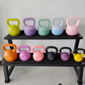 Silent Soft Kettlebell - Leak Proof Design for Home Office, Perfect for Arm Toning, Hip Sculpting & Deep Squat <b>Strength</b> <b>Training</b> - Product Image 3