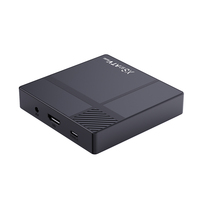 XS97 ATV Mini Premium TV Box 2GB+16GB Android 12 Allwinner H618 WiFi 6 BT 5.0 Control Remoto por Voz