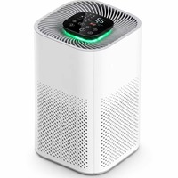 Purificateur d'air silencieux avec filtre HEPA H13 intelligent, charbon actif, indicateur de qualité de l'air, contrôle par application, 280m³/h CADR, fabriqué en usine