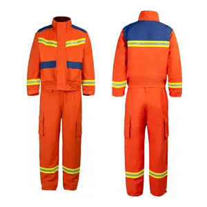 उच्च गुणवत्ता आपातकालीन बचाव सूट फायरमैन सूट अग्निशमन वर्दी