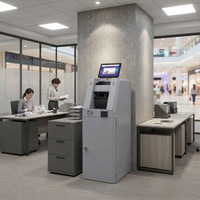 Machine de dépôt de fonds automatique pour centres de paiement, comptage de billets en vrac, fournisseur d'usine Jinrui CDM-9000A