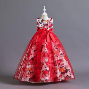 2023 spettacolo Vintage festa prima <span class=keywords><strong>damigella</strong></span> d'onore abbigliamento per bambini abito da sposa <span class=keywords><strong>bambina</strong></span> bambino Vestido adolescente - Product Image 3