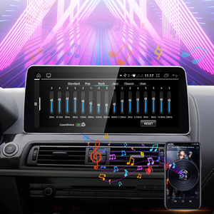HFMidia Qualcomm Snapdragon 665 Système Android 16 Carplay sans fil AUTO pour BMW Série 6 F12 F13 CIC NBT Lecteurs vidéo de voiture - Product Image 3