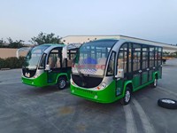 Autobús Turístico Eléctrico MH de 14 Plazas con Batería de Plomo-Ácido, Motor AC, Cargador Inteligente, Velocidad Máxima de 40 km/h