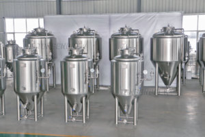 Tanque de Fermentación Cónico para Cerveza Tonsen 600L 6HL 6BBL con Enfriamiento por Chaqueta - Product Image 3