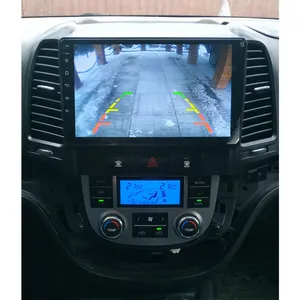 10 дюймов Android автомобильный Dvd радио мультимедиа плеер для Hyundai Santa Fe 2006-2012 с Gps и BT