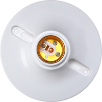 Douille de lampe LED E27 de haute qualité, vente en gros, type à vis, douille de lampe en plastique, bases et supports de lampes