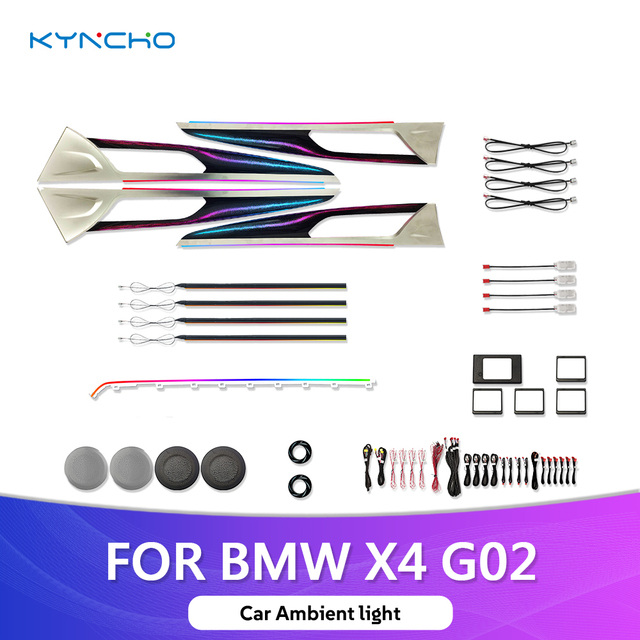 For BMW X4 G02 LED Car Ambient Light Interior Symphony Ceiling Light Automotive Ambient Lighting Features Car Ambient