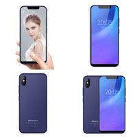 Teléfono Móvil Blackview A30 con Android 8.1, MTK6580 Quad Core, Pantalla de 5.5 Pulgadas 19:9, 2GB de RAM, 16GB de ROM, Cámara de 8.0MP, 3G WCDMA, Reconocimiento Facial, GPS