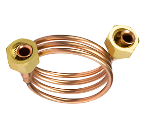 Tubo de bobina de par doble de aire acondicionado, tubo de cobre de tamaño personalizado, tubo de cobre para aires acondicionados, bobinas de tubos de cobre - Product Image 2