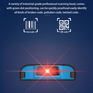 Android Barcode Scanner 5000mAh Handheld Rugged Android 13 PDA 4G Wi-Fi <strong>Data</strong> RFID Inventory 1D2D/QR Inventory Scanner - Product Image 5