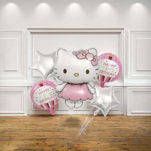 Globos de Papel de Aluminio con Diseño de <span class=keywords><strong>Mario</strong></span> <span class=keywords><strong>Bros</strong></span>, <span class=keywords><strong>Princesa</strong></span> <span class=keywords><strong>Peach</strong></span> en 3D, para Decoración de Fiestas de Regreso a Clases, Cumpleaños y Baby Shower - Product Image 3