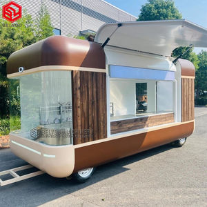 Installation de mixologie de cocktails à la mode Belyoo avec mini fût de stockage dans un <span class=keywords><strong>service</strong></span> de boissons compact Remorque alimentaire - Product Image 1