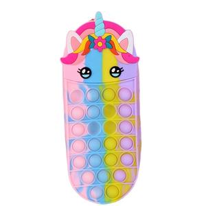 Boîte de papeterie pour enfants boîte de stylo en silicone en silicone, pionnier de dératisation, boîte de stylo de décompression - Product Image 1