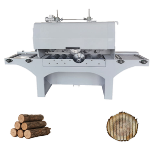 Machine à fendre les planches de bois, machine à découper automatique, bois carré, arbre inférieur, scie multi-lames FX-1, moteur 18kw, bois dur - Product Image 5