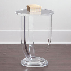 Tavolino da caffè moderno di lusso leggero tavolino da tè in acrilico <span class=keywords><strong>con</strong></span> mobili in <span class=keywords><strong>Plexiglass</strong></span> <span class=keywords><strong>con</strong></span> Base solida - Product Image 6