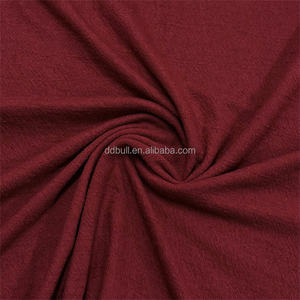 재고 100% 메리노 울 저지 원단 18.5 마이크 GSM190 기계 아기 바디수트와 성인을 위한 울트라 경량 솔리드 빨 - Product Image 4