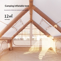 Vente directe usine – Tente gonflable de camping extérieure portable, grande capacité, imperméable, résistante aux UV, quatre saisons, montage rapide
