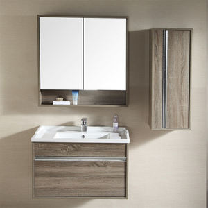 American 36 Inch Flat Pack Shaker <strong>Ready</strong> <strong>Made</strong> Stainless Steel <strong>Bathroom</strong> Vanity Cabinet - Product Image 3