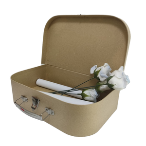 Boîte de rangement en <span class=keywords><strong>carton</strong></span> kraft simple face enduit, personnalisable, <span class=keywords><strong>pour</strong></span> vêtements d'enfants, jouets, bagues, lunettes, <span class=keywords><strong>emballage</strong></span> - Product Image 1