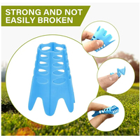 Nouveau design, type creux, tee de golf en plastique d'intérieur, tee de simulateur de golf, tee de golf en plastique d'hiver