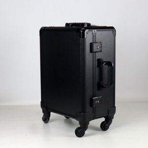 Boîte de rangement pour cartes de sport portable personnalisée à <span class=keywords><strong>4</strong></span> rangées en aluminium avec chariot - Product Image 1
