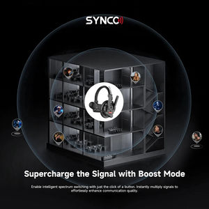 Synco Xtalk XPro5 2.4G Full-Duplex Noise Cancelling 48V Portable Lightweight Wireless Calling System Earphones Head-Mounted - Product Image 5