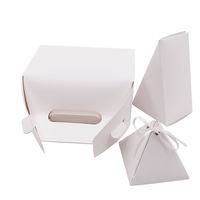 Matériau de protection de l'environnement boîte en carton personnalisée emballage gâteau boîte à emporter boîtes à emporter frites à emporter