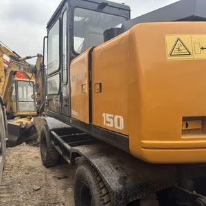 รถขุดฮุนได 150w 150W มือสองสำหรับขาย รถขุดฮุนได 150 ของแท้จากเกาหลี รุ่น R150 R150-9 สำหรับขาย - Product Image 4