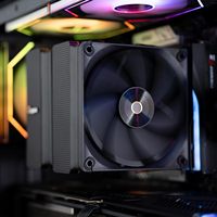 Ventilateurs Ocypus Iota A62 BK haute performance 120 mm FDB PWM, 6 caloducs en cuivre, roulement fluide, 77 CFM, argenté, AM4/AM5, boîtier d'ordinateur