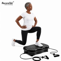 Plataforma Vibratoria Inteligente para Ejercicio, Equipo de Gimnasio en Casa, Innovador Dispositivo para Pérdida de Peso, Mini Plataforma para Ejercicios Cardio