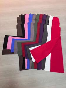 Nuova Tendenza: Pantaloni Yoga a Zampa Senza Cuciture da Donna, Vita Alta a V, Asciugatura Rapida, Traspiranti, Comodi, Sportivi, con Elastico in Vita - Product Image 1